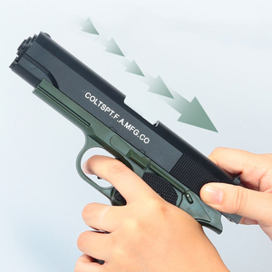 Pistola de Juguete LONGXI M1911 con Balas Blandas, Expulsión de Cartuchos, EVA, Roja, Modelo <span class=keywords><strong>Colt</strong></span>, para Adultos - Product Image 5
