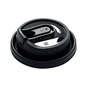 Couvre-gobelet en plastique jetable personnalisé PS PP PET pour boissons chaudes, couvercle de boisson chaude, bouchon, 8 oz, 12 oz, 16 oz, couvercles en plastique pour gobelets en papier - Product Image 1