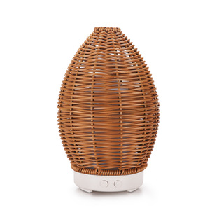 Source Manufacturer Rattan Aroma Diffuser 100Ml Ultrasonic <b>Humidifier</b> With Timer For Home And Commercial Use - Product Image 1
