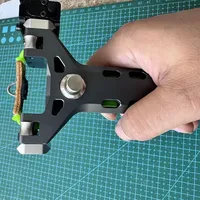 Accessoires de lance-pierre en alliage d'aluminium aéronautique CNC, étanches, pour l'extérieur, compatibles avec les viseurs laser