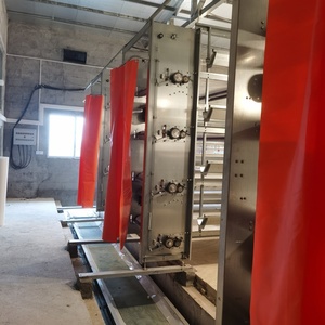 H-loại thép trứng Bộ sưu tập vành đai tự động động vật lồng hệ thống cho chăn nuôi gia cầm được sử dụng cho lớp gà trứng thu thập trang trại - Product Image 5