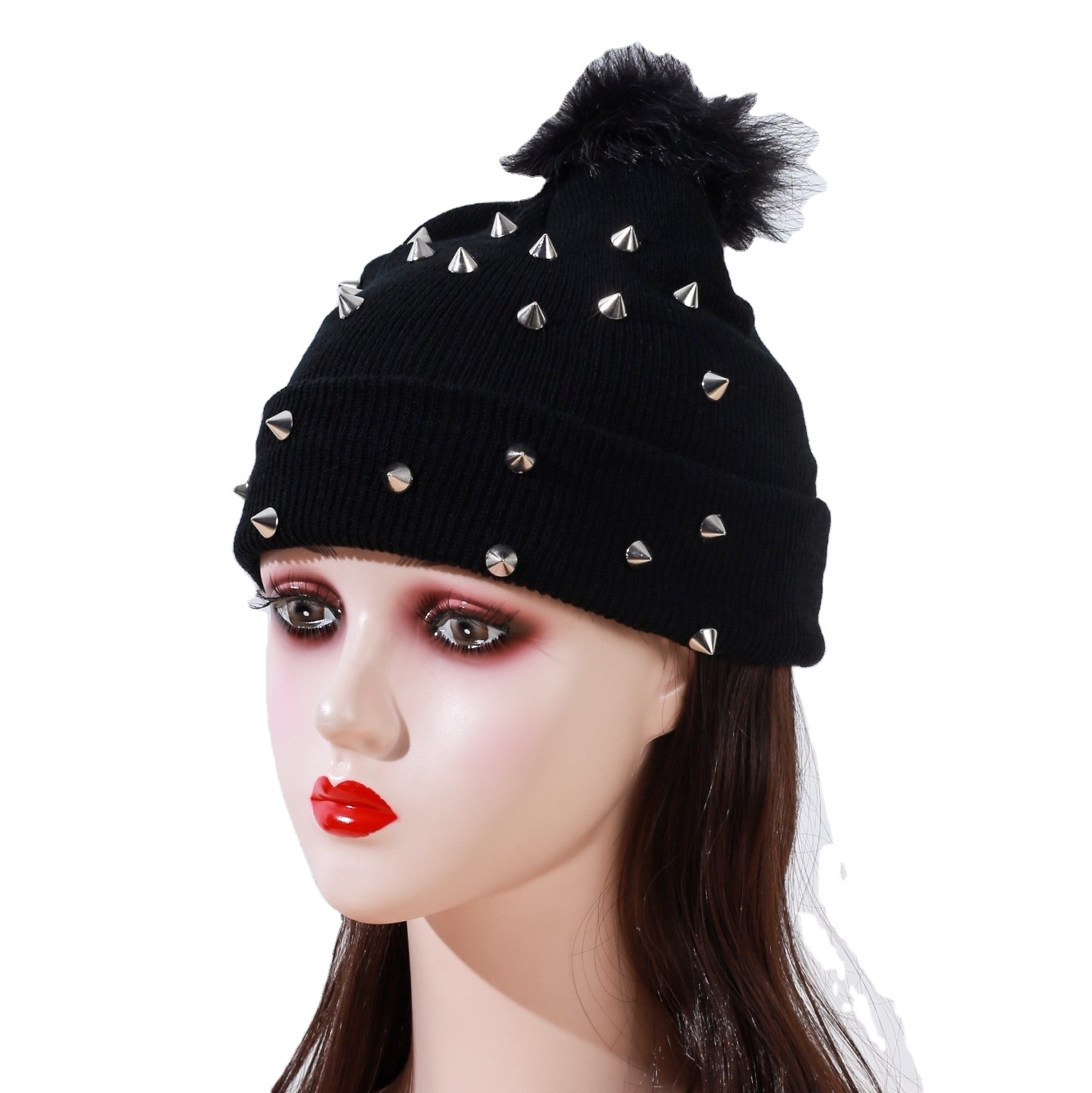 Bonnet Drôle Avec Faux Cheveux Courts | Unisexe Réglable | Style Streetwear Hip-hop