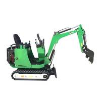 Mini pelle à moteur importée, premier choix pour les installations industrielles et les travaux agricoles, garantie unique d'un an pour un usage domestique