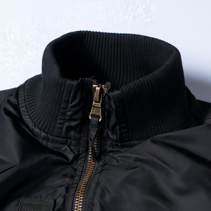 Chaqueta de cuero de lana gruesa de invierno para hombre, prendas de vestir, ropa Vintage informal cálida a la moda para hombre - Product Image 1