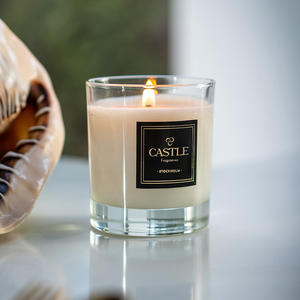 AIKUN Luxury Soy Wax Eco-Friendly Glass Jar Scented Candles with Floral Fragrance for Restaurant & Coffee Shop Table Decor - Product Image 1