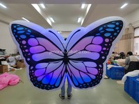 Costume gonflable de papillon gonflable de représentation de défilé de Jenor pour le carnaval
