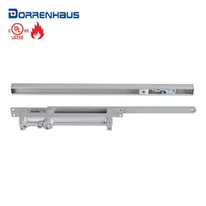 DORRENHAUS D30 UL Listed Concealed Overhead Hidden Hydraulic Sliding Door Closer For Lightweight Door