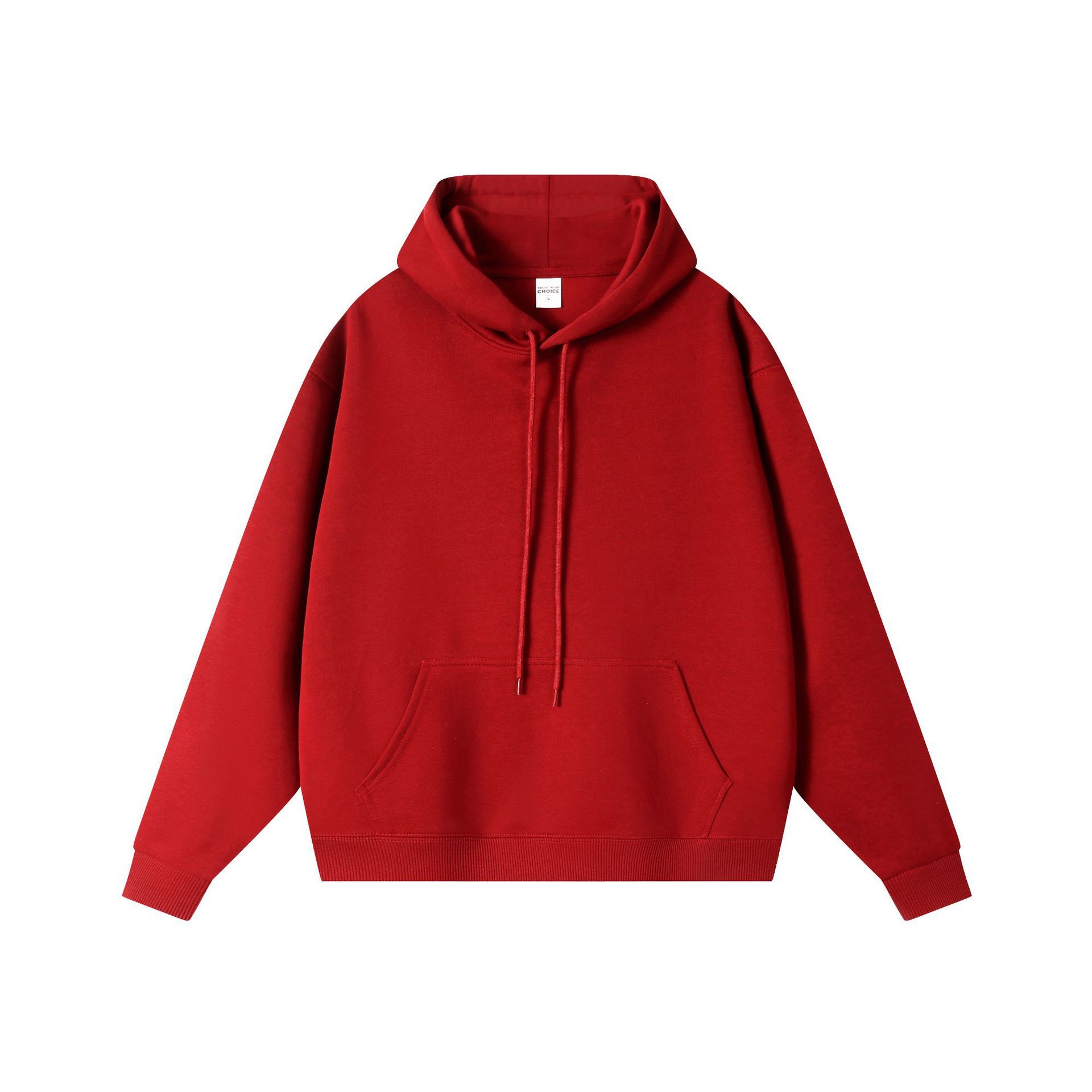 À capuche-rouge vif