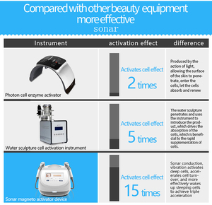 Harga Pabrik 2 in 1 Alat Kecantikan Wajah Sonar Aktivator Getaran Energi Magnetik dan Palu Dingin & Panas 2026 - Product Image 5