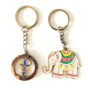 Custom 2D Enamel Zinc Alloy Keychain <b>Key</b> Ring Wholesale Promotion Custom 3D Metal Logo <b>Key</b> <b>Chain</b> - Product Image 4