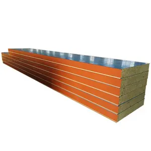 Rock wool sandwich panel activity room enclosure partition wall heat insulation Rock wool board Rock wool sandwich color steel