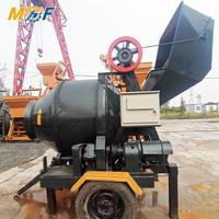 MHF Custom Design JZC 5.5KW Bétonnière 400L Machine à mélanger le ciment portable pour les chantiers de construction résidentiels
