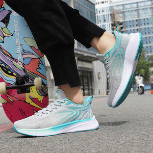 Usine OEM ODM Logo personnalisé rembourré côtelé texturé col extensible baskets fantaisie homme 2025 - Product Image 5