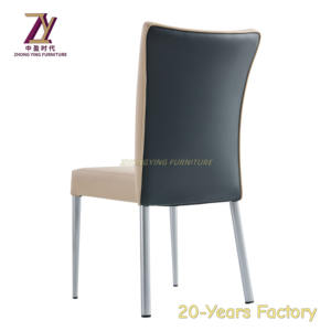 Meubles de restaurant en cuir de luxe Offres Spéciales modernes chaises de salle à manger empilables en fer métallique pour la maison hôtel restaurants vente en gros - Product Image 6