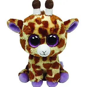 Amazon custom grandi occhi giocattoli animali produzione, cervo, uccello, cane, unicorno peluche giocattoli, peluche colorati 10 pollici di altezza