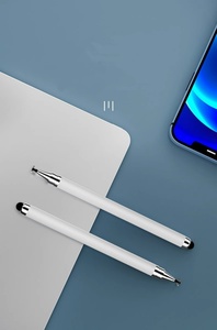 2-in-1 Điện dung màn hình cảm ứng vẽ <span class=keywords><strong>stylus</strong></span> bút nhựa Silicone từ chối bút chì cho iPad & iPhone tương thích cho Apple - Product Image 5