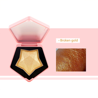 Contour Highlight Emballage personnalisé Blush Oem Palette de surligneurs 3 couleurs