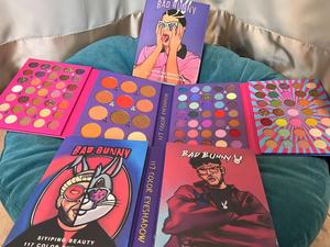 Bas quantité minimale de commande Hotsale Bad Bunny Palette <span class=keywords><strong>Ultramo</strong></span> Styles Longue Durée Haute Pigment Fard À Paupières Sombra de ojos Prix Usine - Product Image 4