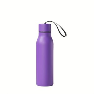 Modern 304 Stainless Steel Large Capacity Vacuum Insulated Sports Water Bottle Portable Home Use With <b>Straw</b> Straight Cup Shape - Product Image 2