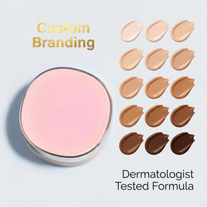 Fond de Teint Coussin d'Air Effet Champignon Éclaircissant Naturel CC <span class=keywords><strong>Cream</strong></span> Couvrance Totale Hydratant Correcteur pour Maquillage Quotidien - Product Image 4