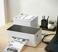 Étiquettes thermiques directes rectangulaires adhésives imperméables 4x6, 500 pièces, pour l'expédition et l'utilisation de codes-barres
