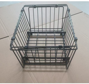 Cesta Metálica Plegable Moderna con Lámina de PVC, Organizador para Despensa, Congelador, Cocina, Armario, Camping, Almacenamiento Doméstico, Sostenible - Product Image 4