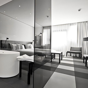 Fashion Resort Hotel Three Five Star Bedroom Furniture Double <b>Queen</b> <b>Size</b> <b>Bed</b> Modern Design For Standard Room Apartment Use - Product Image 2