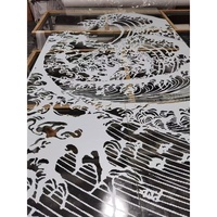 Farbiges Laminiertes Kunstglas-Paneel Textur-Muster-Set für Käuferauswahl Ausstellungsraum Direktlieferung ab Werk