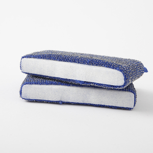 Vật tư vệ sinh nhà bếp bán buôn, miếng chà rửa chén bằng lưới không kim loại, miếng bọt biển chà rửa không trầy xước - Product Image 4