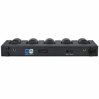 Barre lumineuse 5x80W RGBW LED Ra90 en alliage d'aluminium DMX512 RDM Y-Tilt Beam Fill pour scène, concert, tournée, boîte de nuit, discothèque