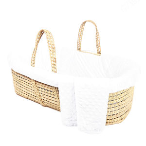 <span class=keywords><strong>Cesta</strong></span> Cambiador Ovalada de Mimbre con Asa, Grande, para Ropa de Bebé, en Forma de Barco, Pequeña, de Madera, de Algodón - Product Image 6