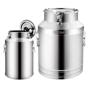 DFC125 Nouveau Seau Isotherme en Acier Inoxydable de 3L à 110L pour Maison et Restaurant, Conteneur de Stockage de Lait - Product Image 2