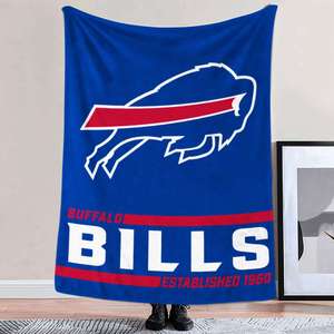 Oso de Peluche Bills Buffalo con Manta de Tacto Sedoso, Washington Commanders - Product Image 3