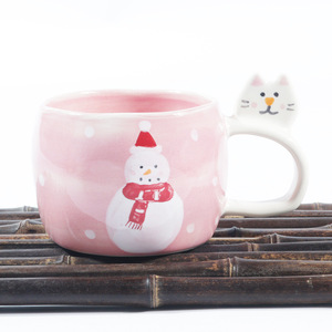 Gobelet en céramique de haute qualité avec dessin animé personnalisé - Product Image 1