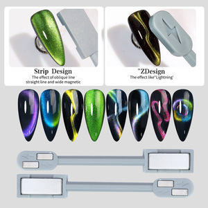 Outil magnétique pour ongles à double tête, effet œil de chat, force magnétique puissante, grande taille, pour vernis gel et nail art - Product Image 2