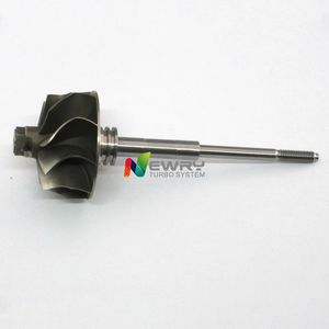 Poros dan roda Turbocharger GT1646V 765261-0007 03G253010 untuk Volkswagen komersial Passat, Golf DPF PQ35/46 poros turbin - Product Image 2