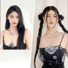 Fascia per parrucca capelli lunghi da donna con tecnologia intelligente per acconciatura sicura - Product Image 1