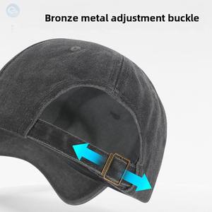 Casquette de baseball délavée avec logo brodé OEM, style papa, pour le golf - Product Image 4