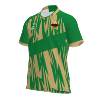 Camiseta de Fútbol de Alta Calidad Ystar, Diseño de Logotipo Personalizado de Fábrica al por Mayor, Camiseta de Fútbol Vintage con Impresión por Sublimación