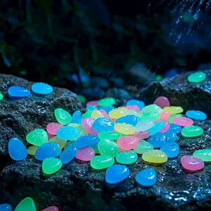 Galets Lumineux Solaires pour Jardin, Décorations Extérieures Étanche, Marqueurs de Chemin, 200 Pièces, Ornements Extérieurs - Product Image 5