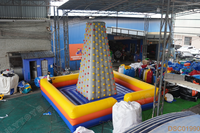 Mur d'escalade gonflable géant Lilytoys Sport Games Crazy Tall pour la vente