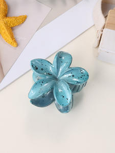 Elegante Pinza para el Cabello con Flor de Bauhinia, Horquilla Floral de 5 Pétalos para Mujer - Product Image 4