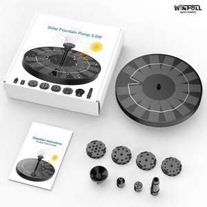 Fontaine solaire Win Full AS-2.5WSF-FT 2.5W, pompe de bassin DIY, tuyau d'eau de 1.2m, débit de 190L/H, basse pression pour jardin, bain d'oiseaux - Product Image 5