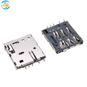 NANO Nemory card connectors 8pin push push type H1.68 New technology NM storage card holder manufacturer direct sales JBL-NM001