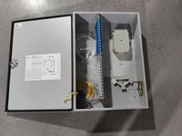 Boîtier de distribution de fibre optique mural 24/48 cœurs, boîtier terminal de fibre optique FTTH, boîtier de jonction de câble de fibre optique