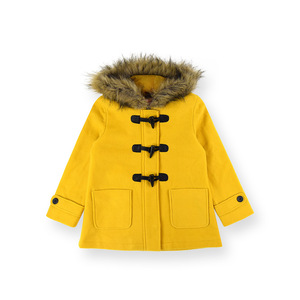 Giacca da ragazza pelliccia sul cappuccio (taglie 7-16) - Product Image 2