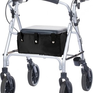<b>Roller</b> Basket Walker Under Seat Bag Black Small 35x23x15cm <b>Large</b> 37x24x19cm Storage Accessory For Walking Aid - Product Image 2