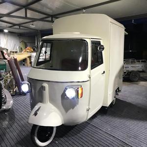 <span class=keywords><strong>Moto</strong></span> Piaggio Ape Food Truck, café mobile, chariot à hot-dogs/glace, remorque alimentaire avec cuisine complète - Product Image 1