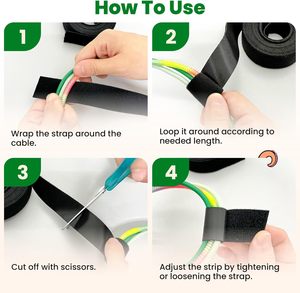 Mẫu miễn phí nhà sản xuất tùy chỉnh Double Sided tự-gripping trở <span class=keywords><strong>l</strong></span>ại để trở <span class=keywords><strong>l</strong></span>ại móc và vòng <span class=keywords><strong>l</strong></span>ặp Fastener Băng - Product Image 4