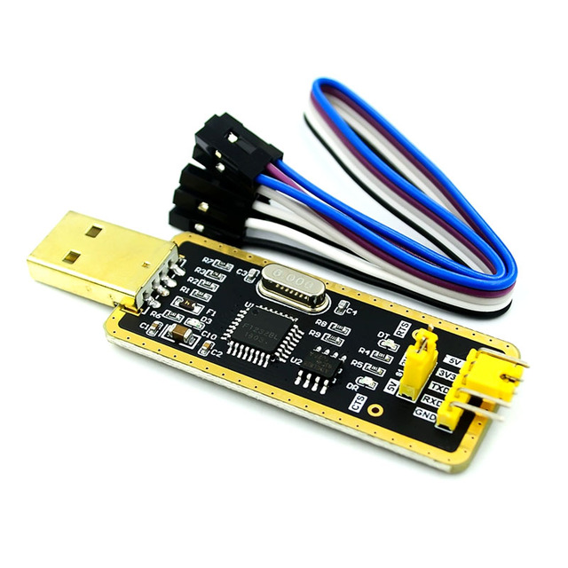 FT232 FT232BL FT232RL USB 2.0 to TTL Level Download Cable to Serial Board Adapter Module 5V 3.3V Debugger to 232 Support Win10